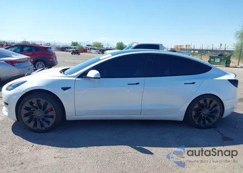 2022 Tesla Model 3 Performance Dual Motor All-Wheel Drive from USA, damaged, VIN 5YJ3E1EC3NF196953